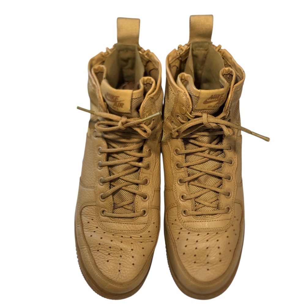 Nike Air Force 1 Special Field Mid Women 11  Elemental Gold AA3966-700 No Straps